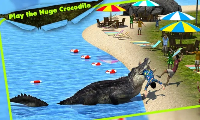 Crocodile Simulator 3D android App screenshot 11