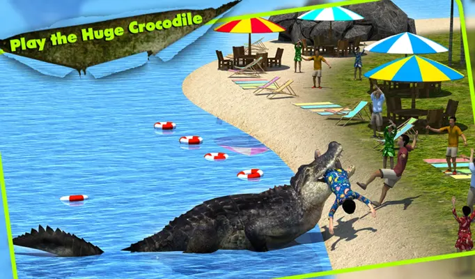 Crocodile Simulator 3D android App screenshot 1