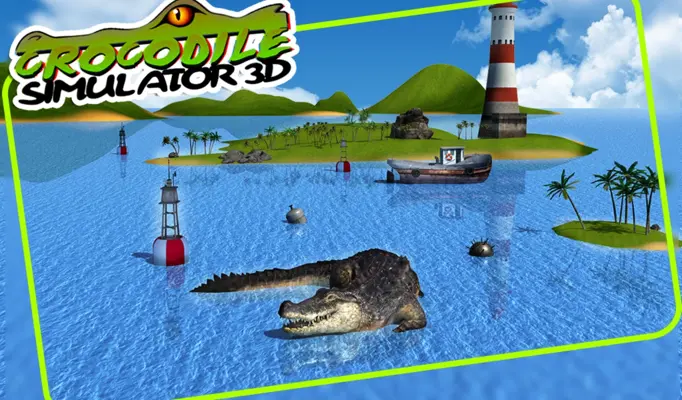 Crocodile Simulator 3D android App screenshot 3