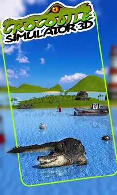 Crocodile Simulator 3D android App screenshot 8